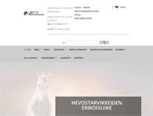 Tablet Screenshot of joensuunravi-ratsastus.fi